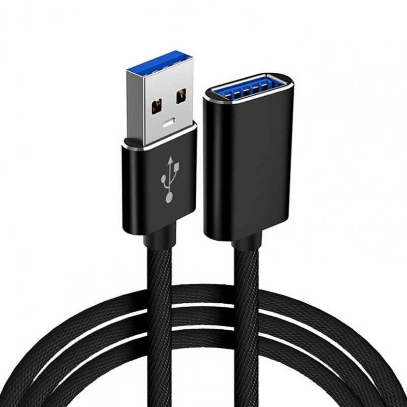 Cablu de date convenabil Plug and Play anti-înfășurare Cablu USB ușor pentru unitatea flash Linia de date Transfer de date