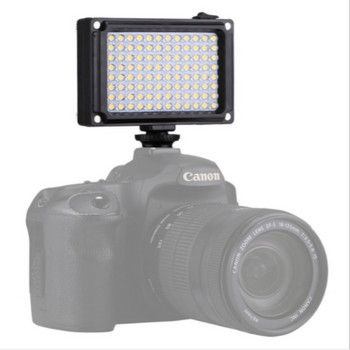 Elistooopp Digital Photography Flash Fill Light 96Pcs LED панелна лампа с 2 панела за Canon за Sony DSLR фотоапарат Видеокамера РАЗПРОДАЖБА