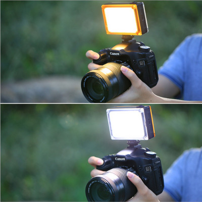 Elistooopp Digital Photography Flash Fill Light 96Pcs LED панелна лампа с 2 панела за Canon за Sony DSLR фотоапарат Видеокамера РАЗПРОДАЖБА