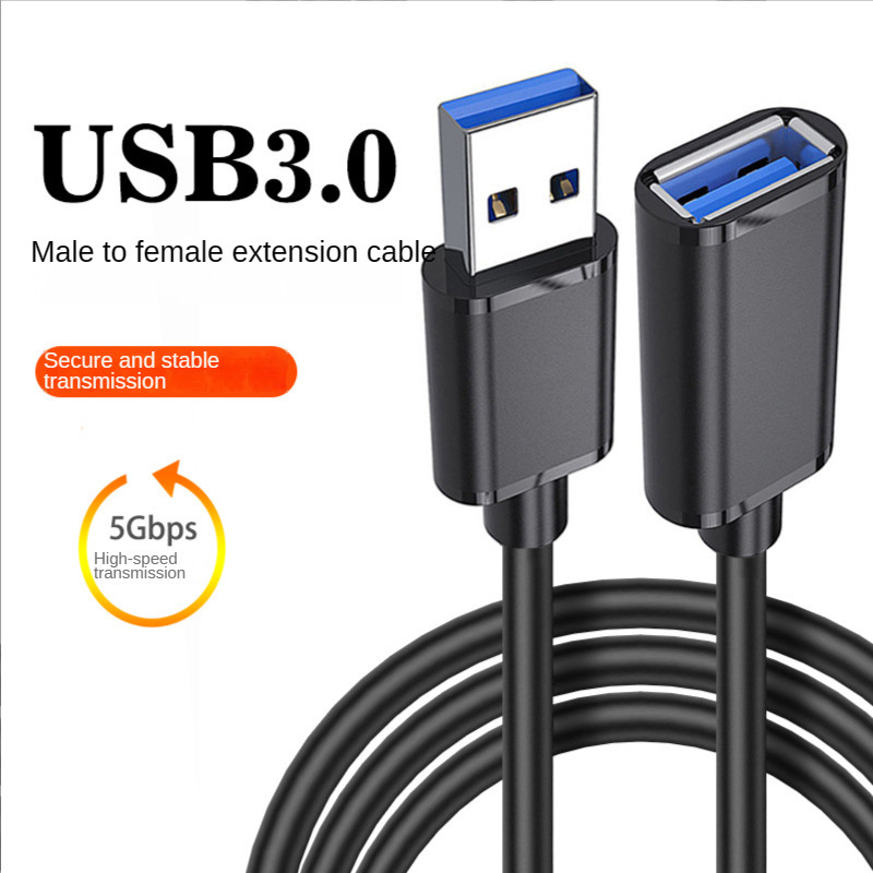 USB3.0 muški na ženski produžni kabel Muški na ženski računalni miš tipkovnica USB disk sučelje produžni kabel 1M2M