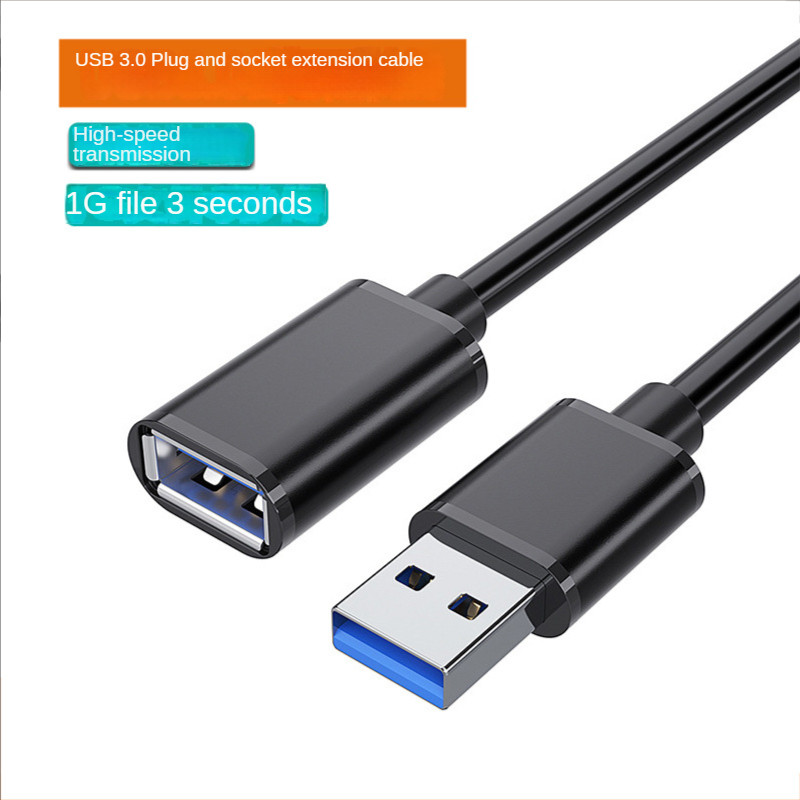 USB3.0 muški na ženski produžni kabel Muški na ženski računalni miš tipkovnica USB disk sučelje produžni kabel 1M2M