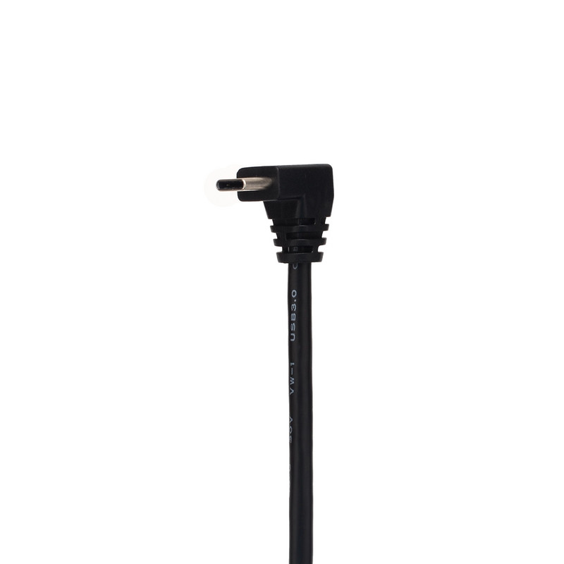 3A USB tip C dvostruki 90 stupnjeva USB C kabel 1 m pod kutom lijevo desno gore dolje Gooseneck tip USB 3.0 Type-C podatkovni kabel za brzo punjenje