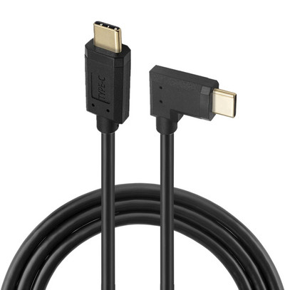 C típusú USB 10 Gbps hosszabbítókábel USB 3.1 szögletes adatátviteli gyorstöltés 4K 60 Hz-es USB-C csatlakozódugós kábel hosszabbító kábel