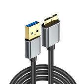USB3.0 podatkovni kabel note3/s5wd Podatkovni kabel za mobilni tvrdi disk 3.0AM na MicroB podatkovni kabel za tvrdi disk