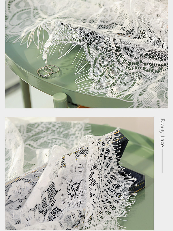 Recuzită pentru fotografie pentru unghii Pânză albă de dantelă de înaltă calitate Accesorii foto de studio INS Style Fotografia Decorații de fundal