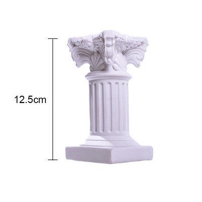 12,5 cm római oszlopok fényképezés dekoráció ékszer Mini fülke fényképezés kellékek gyűrűhöz karkötő nyaklánc fülbevaló rúzs