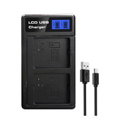 Arlo Go Arlo Pro/Pro 2 A-1 LCD kettős akkumulátortöltő Arlo Go / Arlo Pro / Arlo Pro 2 vezeték nélküli HD biztonsági kamera cseréje