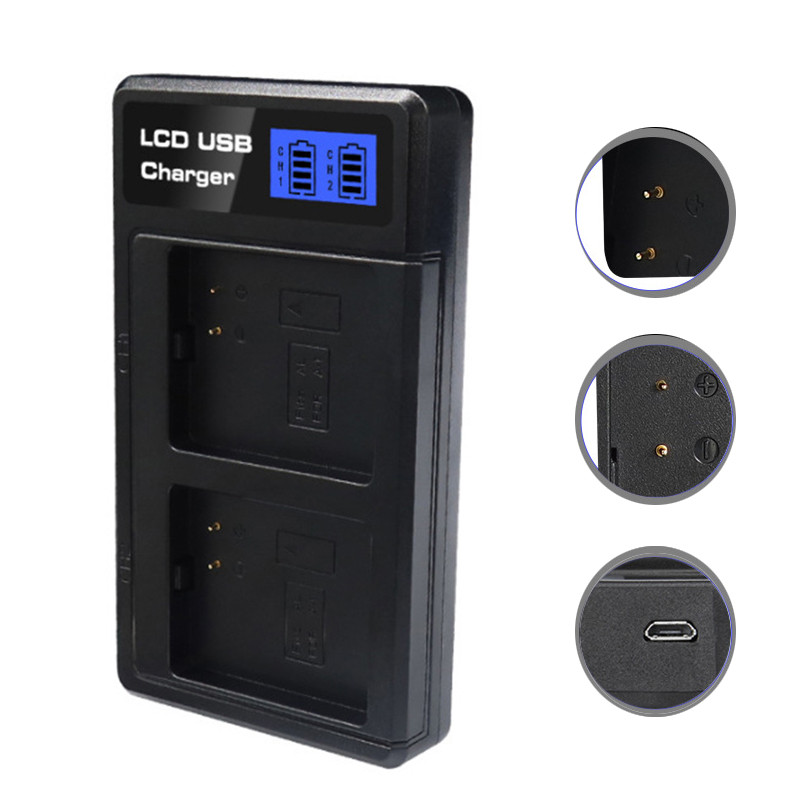 Arlo Go Arlo Pro/Pro 2 A-1 LCD kettős akkumulátortöltő Arlo Go / Arlo Pro / Arlo Pro 2 vezeték nélküli HD biztonsági kamera cseréje