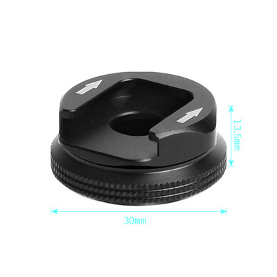 Univerzalni DSLR fotoaparati 1/4" Hot Shoe Montažni vijčani adapter za stativ Stalak s kuglastom glavom Kavez za monitor Monitor Držač hladnih papučica