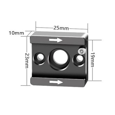 Univerzalni DSLR fotoaparati 1/4" Hot Shoe Montažni vijčani adapter za stativ Stalak s kuglastom glavom Kavez za monitor Monitor Držač hladnih papučica