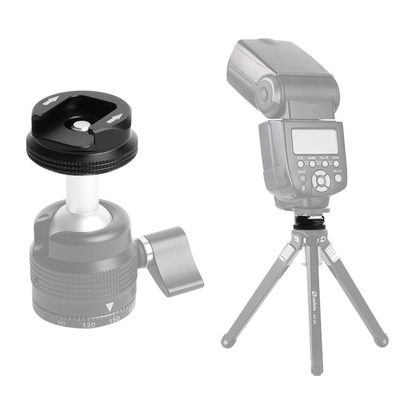 Univerzalni DSLR fotoaparati 1/4" Hot Shoe Montažni vijčani adapter za stativ Stalak s kuglastom glavom Kavez za monitor Monitor Držač hladnih papučica