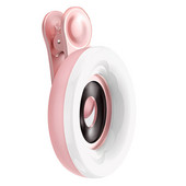 LED telefonska leća Selfie Ring Light Svjetlo za punjenje mobilnog telefona HD Macro lampa za prigušivanje Beauty Ringlight