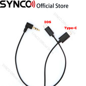 Synco G2 A2 Mikrofonski adapter Kabel za iphone Tip C Lightning Za Godox Movelink Mikrofonski kabel Rode Bežični mikrofon Video