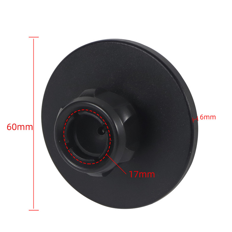 Nosač s kuglastom glavom od 17 mm, aluminijski adapter, magnetski držač za telefon za iphone 14 13 12 Magsafe magnet za auto stalak za mobilni telefon