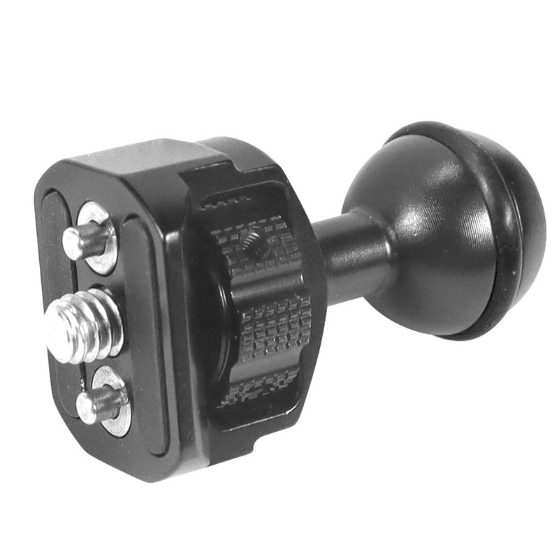 Kettős 20 mm-es golyósfejű kapocs Magic kar bilincs 1/4 3/8 Arri Pin Adapter 360 forgó ketrec szerelék meghosszabbítható monitor állvány fénytartó