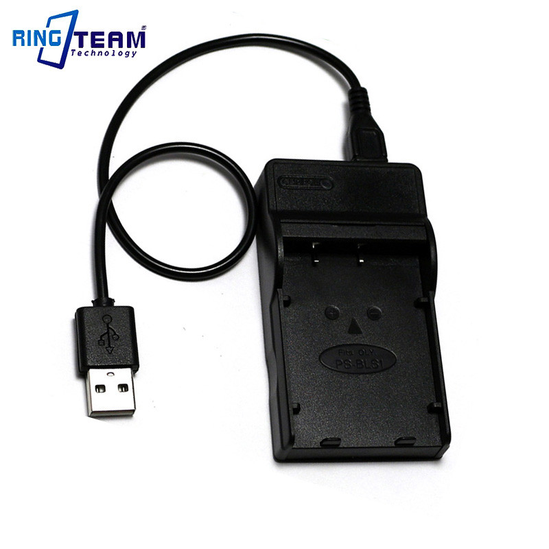 BCS-5 BCS5 lādētājs Olympus PS-BLS5 BLS-5 un BLS-50 akumulatoriem Der PEN E-PL2 E-PL5 E-PM2 Stylus 1 1s OM-D E-M10 Mark II kamerai