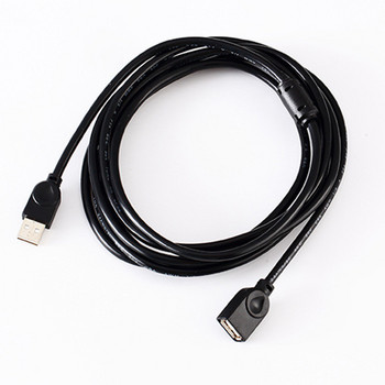 3m USB2.0 удължителен кабел за данни Удължена U дискова мишка мъжки към женски удължителен кабел с пълно медно ядро Мини бърз кабел