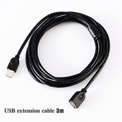 3m USB2.0 podatkovni produžni kabel, produljeni U disk miš, muški i ženski produžni kabel s punom bakrenom jezgrom Mini brzi kabel