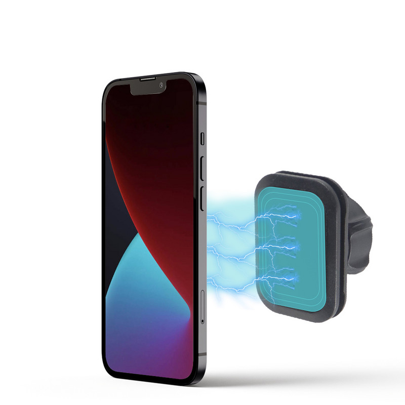 Baza magnetskog držača za telefon, univerzalni adapter za montiranje na kuglastu glavu od 17 mm, nosač za ventilacijski otvor u automobilu, rotacija od 360 stupnjeva, postolje za gravitaciju