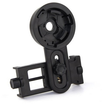 Mobiiltelefoni fotograafiaadapteri kinnitushoidik - Ühilduv teleskoobi binokli monokulaarne kronstein, sobib peaaegu kaubamärgiga nutitelefonidele