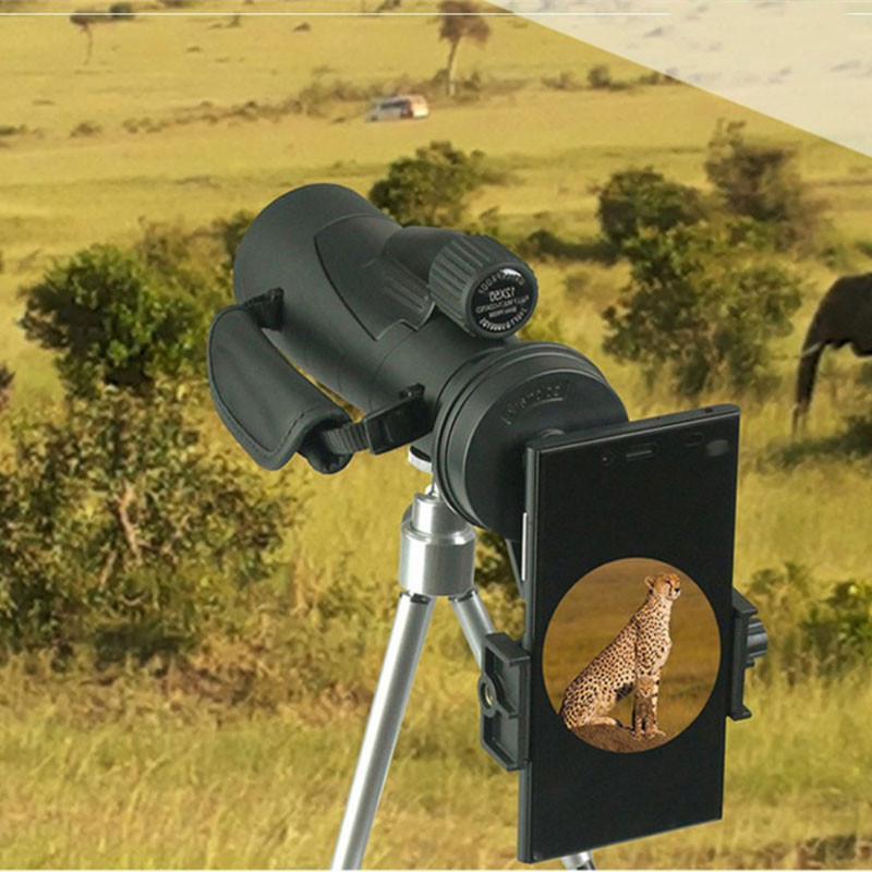 Mobiiltelefoni fotograafiaadapteri kinnitushoidik - Ühilduv teleskoobi binokli monokulaarne kronstein, sobib peaaegu kaubamärgiga nutitelefonidele