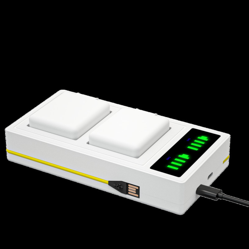 Akumuliatoriaus įkroviklio įkrovimo stotis, skirta Arlo Pro 3 / Pro 4 / Ultra / Ultra 2 / Plus / 4K UHD prožektorių fotoaparatams