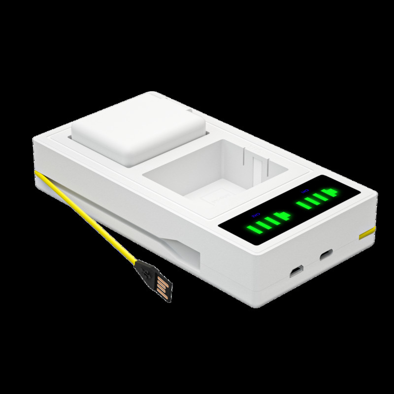 Akumuliatoriaus įkroviklio įkrovimo stotis, skirta Arlo Pro 3 / Pro 4 / Ultra / Ultra 2 / Plus / 4K UHD prožektorių fotoaparatams