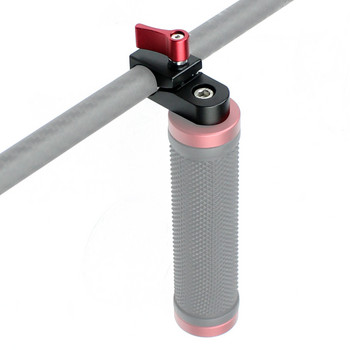 15mm Rod Rail Systems Προσαρμογέας στερέωσης σφιγκτήρα για λαβή επάνω λαβής DSLR κάμερας Cage Rig Handle Screw Extension Cheese