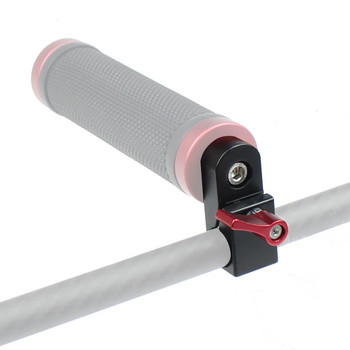 15mm Rod Rail Systems Προσαρμογέας στερέωσης σφιγκτήρα για λαβή επάνω λαβής DSLR κάμερας Cage Rig Handle Screw Extension Cheese
