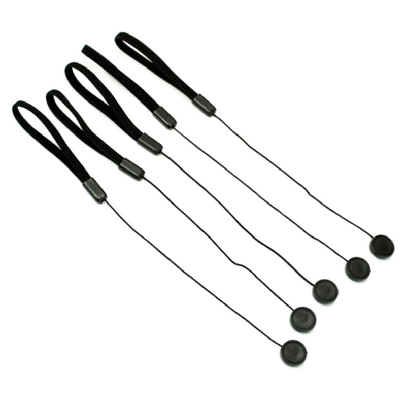 „HitTime“ 5 vnt. fotoaparato objektyvo dangtelio dangtelio laikiklio dirželis.