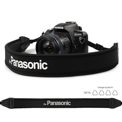 1vnt Neopreno medžiagos krūtinės dirželis, fotoaparato dirželis, peties dirželis, kaklo dirželis, skirtas Sony Canon Pentax Panasonic Fuji Nikon Olympus