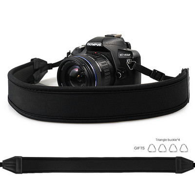 1vnt Neopreno medžiagos krūtinės dirželis, fotoaparato dirželis, peties dirželis, kaklo dirželis, skirtas Sony Canon Pentax Panasonic Fuji Nikon Olympus