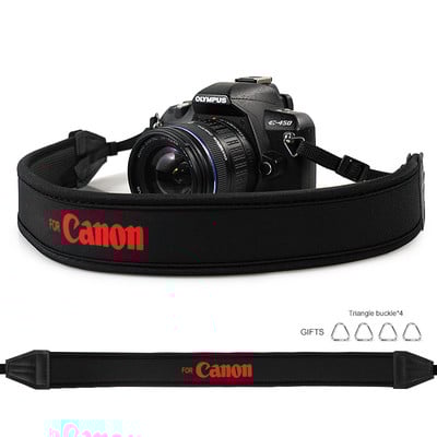 1vnt Neopreno medžiagos krūtinės dirželis, fotoaparato dirželis, peties dirželis, kaklo dirželis, skirtas Sony Canon Pentax Panasonic Fuji Nikon Olympus