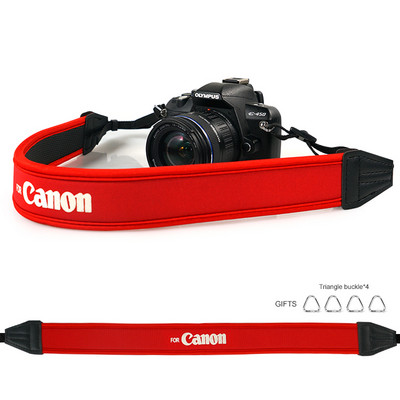 1vnt Neopreno medžiagos krūtinės dirželis, fotoaparato dirželis, peties dirželis, kaklo dirželis, skirtas Sony Canon Pentax Panasonic Fuji Nikon Olympus