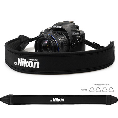 1vnt Neopreno medžiagos krūtinės dirželis, fotoaparato dirželis, peties dirželis, kaklo dirželis, skirtas Sony Canon Pentax Panasonic Fuji Nikon Olympus