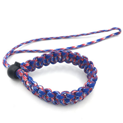 Skaitmeninio fotoaparato dirželis, apsaugantis nuo pametimo fotoaparato riešo dirželis Rankena Paracord pinta apyrankė, skirta Nikon Canon Sony Pentax PanasonicDSLR