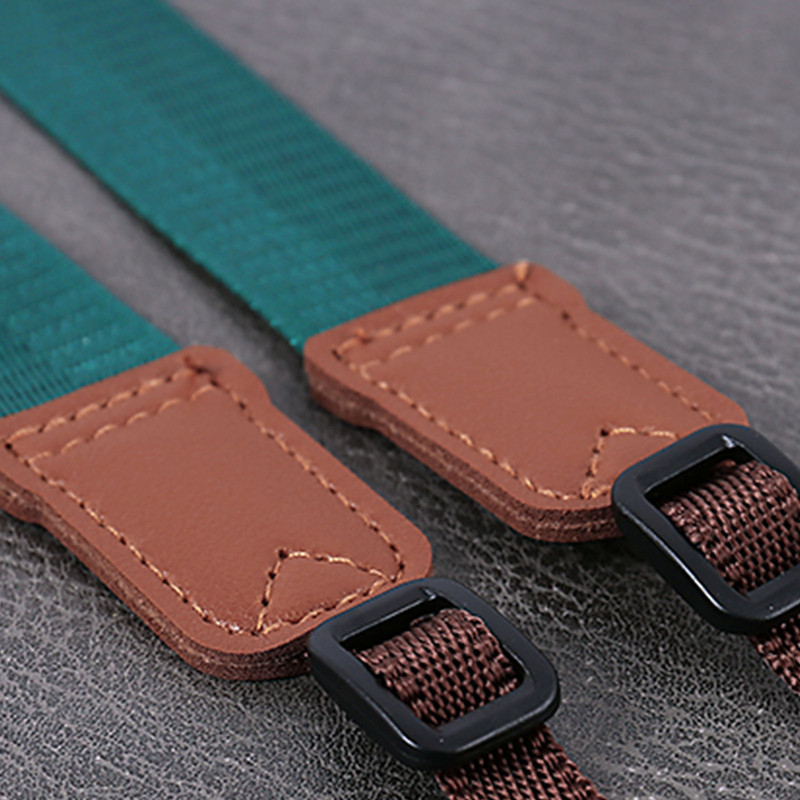 Populiariausias nailoninis fotoaparato kaklo dirželis, greitai atsegamas riešo diržas, skirtas Gopro Nikon DSLR fotoaparato dirželio refleksiniam fotoaparato pečių dirželių priedai