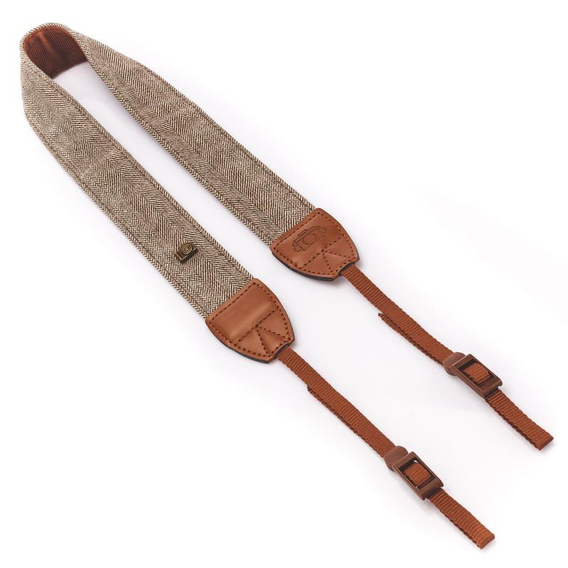 Fotoaparato dirželis, pečių kaklo senovinis dirželis, 100% medvilnės fotoaparato dirželis, skirtas Sony Nikon Olympus nešiojamam DSLR fotoaparatui