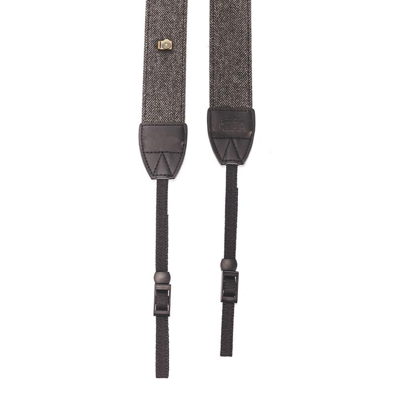 Fotoaparato dirželis, pečių kaklo senovinis dirželis, 100% medvilnės fotoaparato dirželis, skirtas Sony Nikon Olympus nešiojamam DSLR fotoaparatui