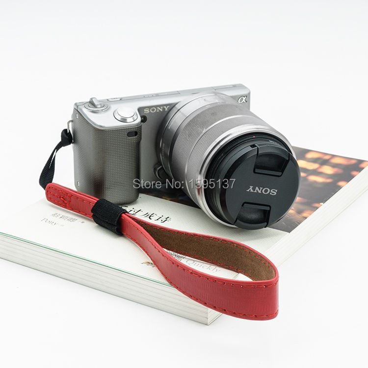Mikrokameras plaukstas siksna PU ādas roktura virves josta mikrokamerai sony priekš nikon priekš sumsang priekš Panasonic priekš OLYMPU