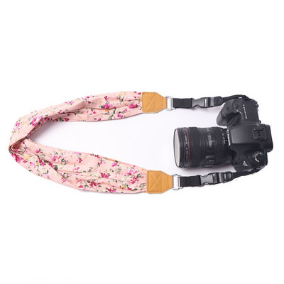 Eșarfă universală Curea de umăr pentru aparatul foto DSLR Vintage Curea de gât agățată pentru Instax/Accesorii pentru aparate foto digitale Micro o singură