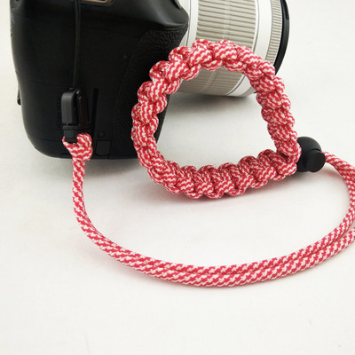 Najnoviji remen za digitalnu kameru Remen za ručni ručni rukohvat Paracord pletena narukvica za Nikon Canon Sony Pentax Panasonic DSLR