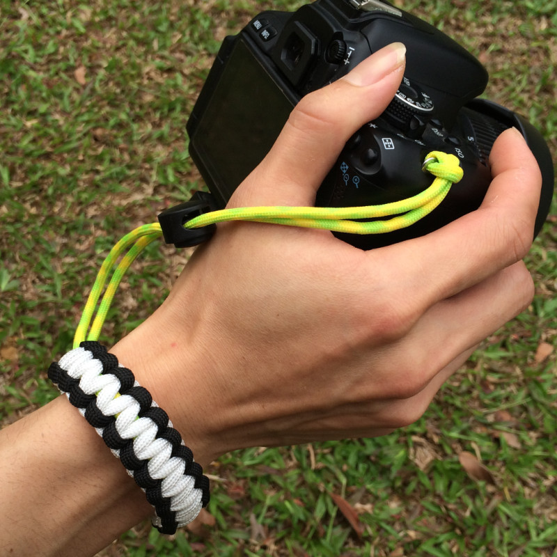 Najnoviji remen za digitalnu kameru Remen za ručni ručni rukohvat Paracord pletena narukvica za Nikon Canon Sony Pentax Panasonic DSLR