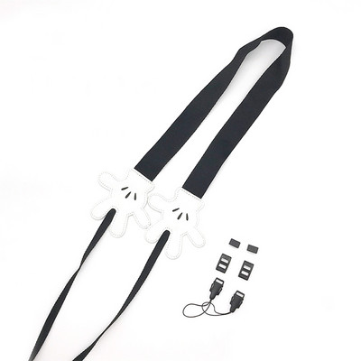 Slatka traka za fotoaparat s crtanim filmovima Lijepa Minnie najlonska traka za kameru oko vrata/rame Traka za Canon Nikon Sony Fujifilm Instax traka