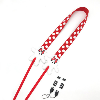 Slatka traka za fotoaparat s crtanim filmovima Lijepa Minnie najlonska traka za kameru oko vrata/rame Traka za Canon Nikon Sony Fujifilm Instax traka