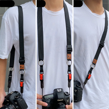 Универсална регулируема каишка за фотоапарат, презрамка за врата, колан за Canon Fuji Nikon Olympus Panasonic Pentax Sony Camera