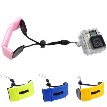 1 τμχ Έγχρωμος ιμάντας χειρός βραχίονα καρπού με υποβρύχιο πλωτό αφρό για GoPro Hero 4 3+ Sj4000 Mini Digital Float Wrist λουράκι κάμερας