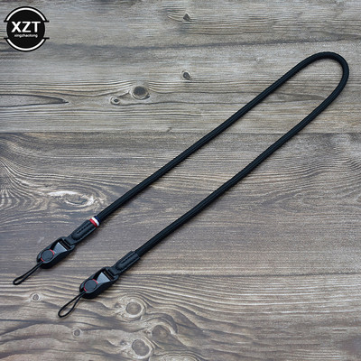 Nylon Rope Sling Multifunkcionális gyorskioldó nyaki vállpántok Fujifilm Olympus Panasonic Leica DSLR tükör nélküli fényképezőgépekhez