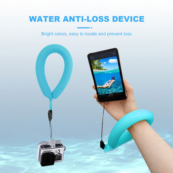 Регулируема плаваща каишка Водоустойчива камера Мобилен телефон Поплавъчна подводна каишка за китка за GoPro аксесоари Nikon Canon Fujifilm
