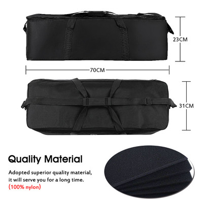 Geantă de fotografie 70x31cm Negru Oxford Carry pentru Softbox Studio Foto Lampă LED cu trepied Kit de studio fotografic Iluminare